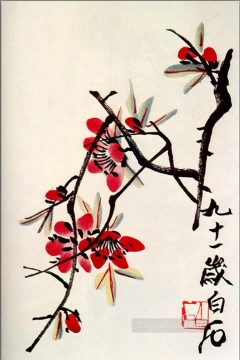 Tinta china antigua de brezo Qi Baishi Pinturas al óleo